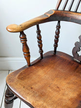 Load image into Gallery viewer, Worksop Broad Arm Windsor Chair
