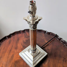 Load image into Gallery viewer, Corinthian Column Lamp
