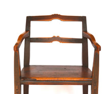 Load image into Gallery viewer, Folk Art Open Armchair
