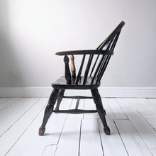 Load image into Gallery viewer, English Low Stick-Back Windsor Armchair
