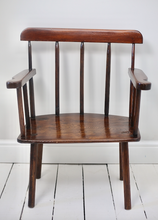 Load image into Gallery viewer, Irish Comb-Back Hedge Chair

